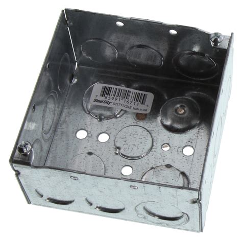 dummy electrical box|Thomas & Betts 52171 1/2&3/4E EMW3821956, Metallic.